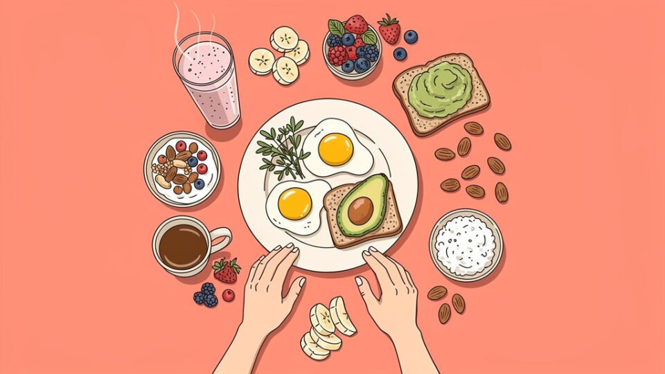 30 przykładów ekspresowych śniadań o wysokiej zawartości białka