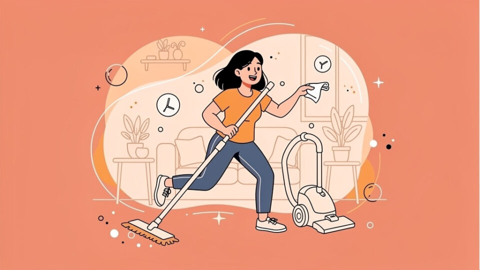 Ile kalorii naprawdę spalasz podczas sprzątania? Zaskakujące dane