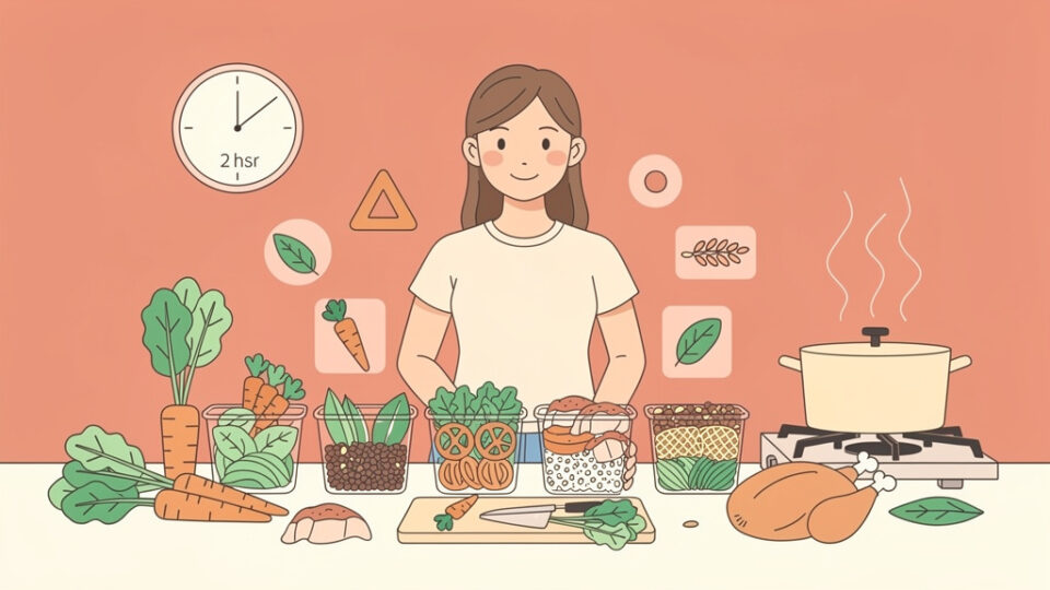 Meal Prep dla zapracowanych 2026: Gotuj 2 godziny, jedz cały tydzień