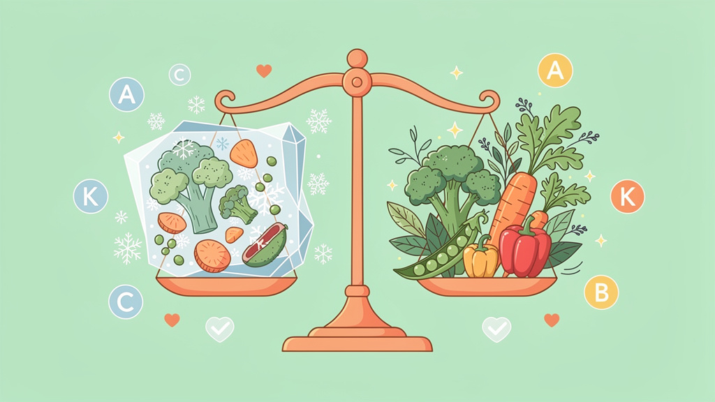 Dlaczego mrożonki są tak samo zdrowe jak świeże warzywa?