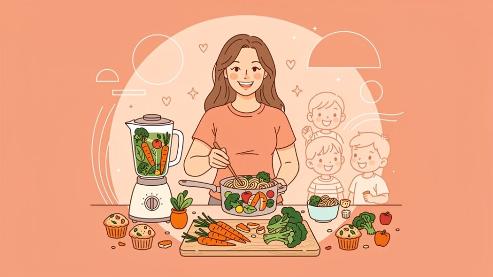 10 trików na przemycenie warzyw do posiłków Twojej rodziny