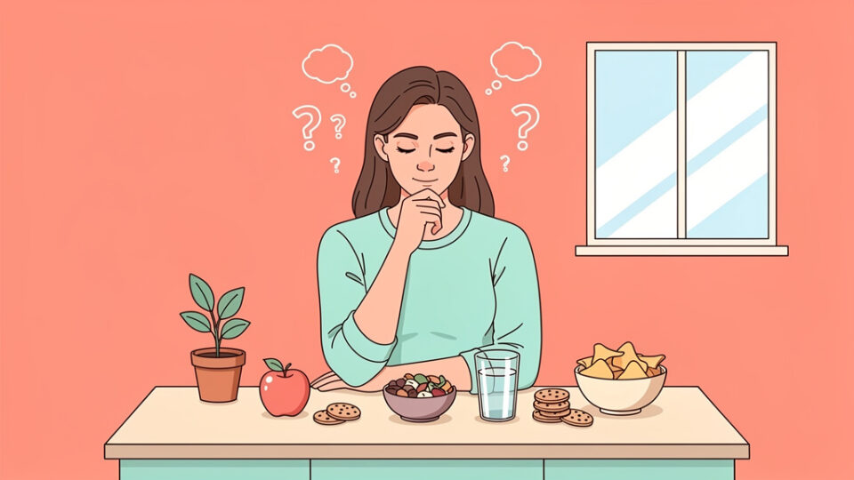 Jakie pytania zadać sobie przed sięgnięciem po przekąskę w stresie?