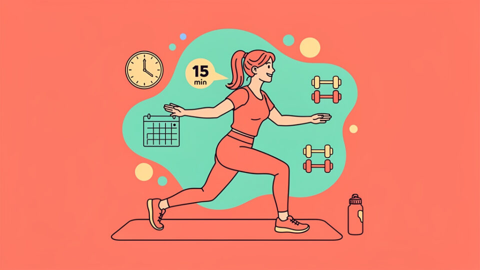 8 sposobów na trening, gdy masz tylko 15 minut między spotkaniami