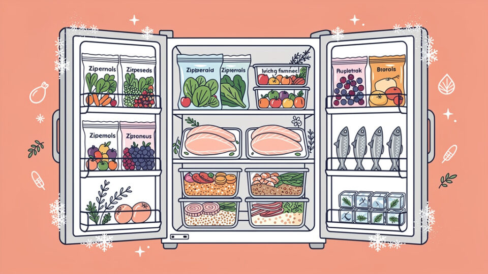 Żelazna lista zakupów: Produkty, które zawsze musisz mieć w zamrażarce